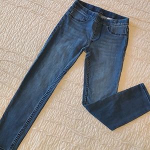 Girls denim leggings